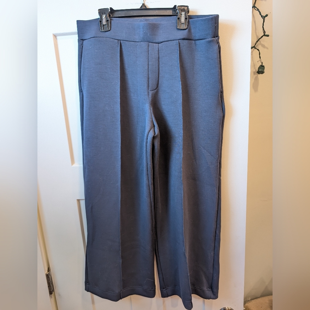 Counterparts Wide Leg Deep Navy Stretch Lounge Pants
